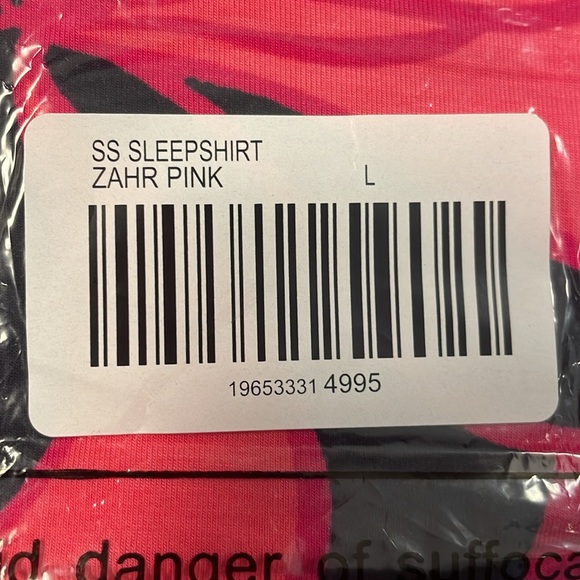 Vibrant Floral V-Neck Sleepshirt  by SOMA - Picture 8 of 11